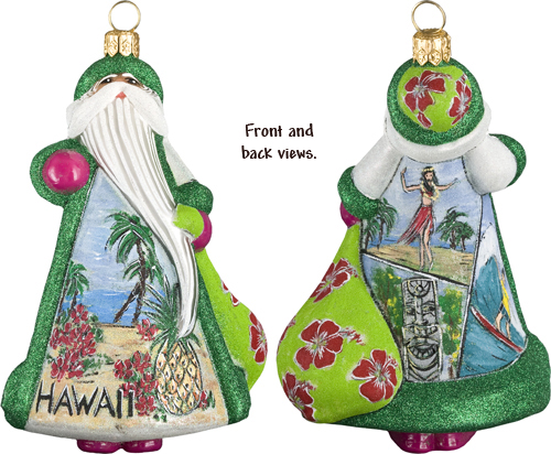 Aloha Hawaiian Santa