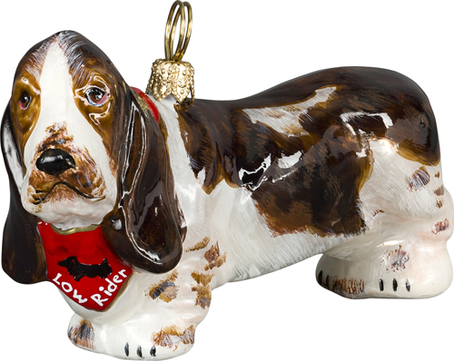 Basset Hound Standing- Bandana