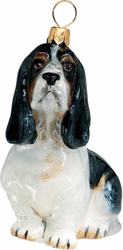 Basset Hound Sitting