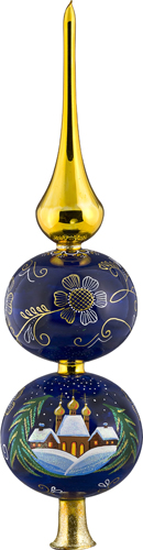 Blue Russian Finial