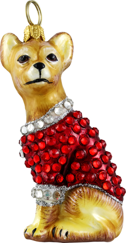 Chihuahua- Crystal Encrusted Coat