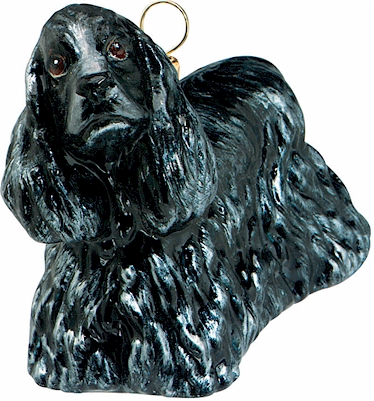 Cocker Spaniel Standing Black