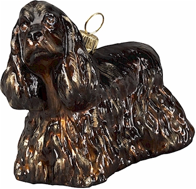 Cocker Spaniel Standing <br>Chocolate