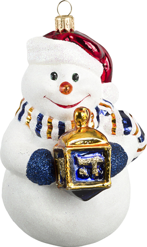 Interfaith Union Snowman with Dreidel