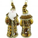 Beehive Santa Ornament