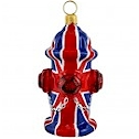 Union Jack flag fire hydrant.