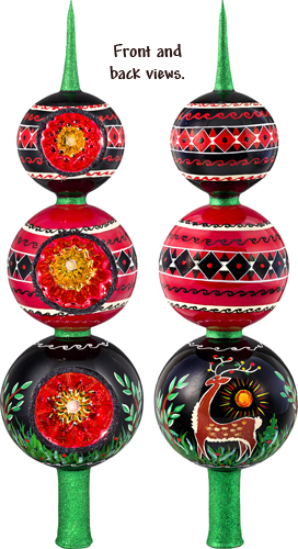 Lvov Finial- Pysanky Ram  Finial