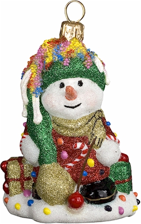Mini Candy Snowman