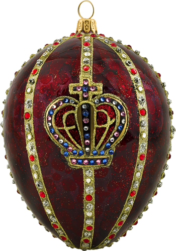 Red Crown Jeweled Egg