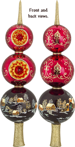 Red Russian Finial