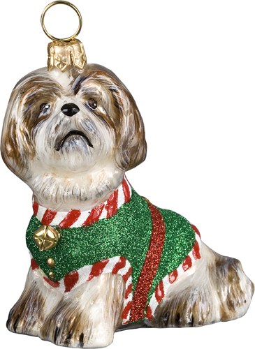 Santas Little Yelper- Shih Tzu