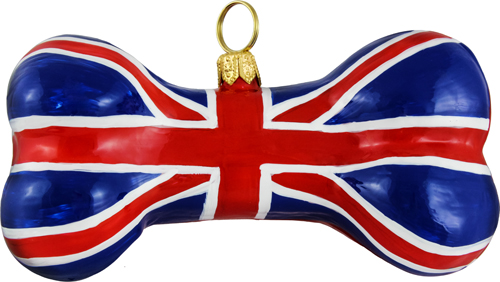 Union Jack Flag- Dog Bone